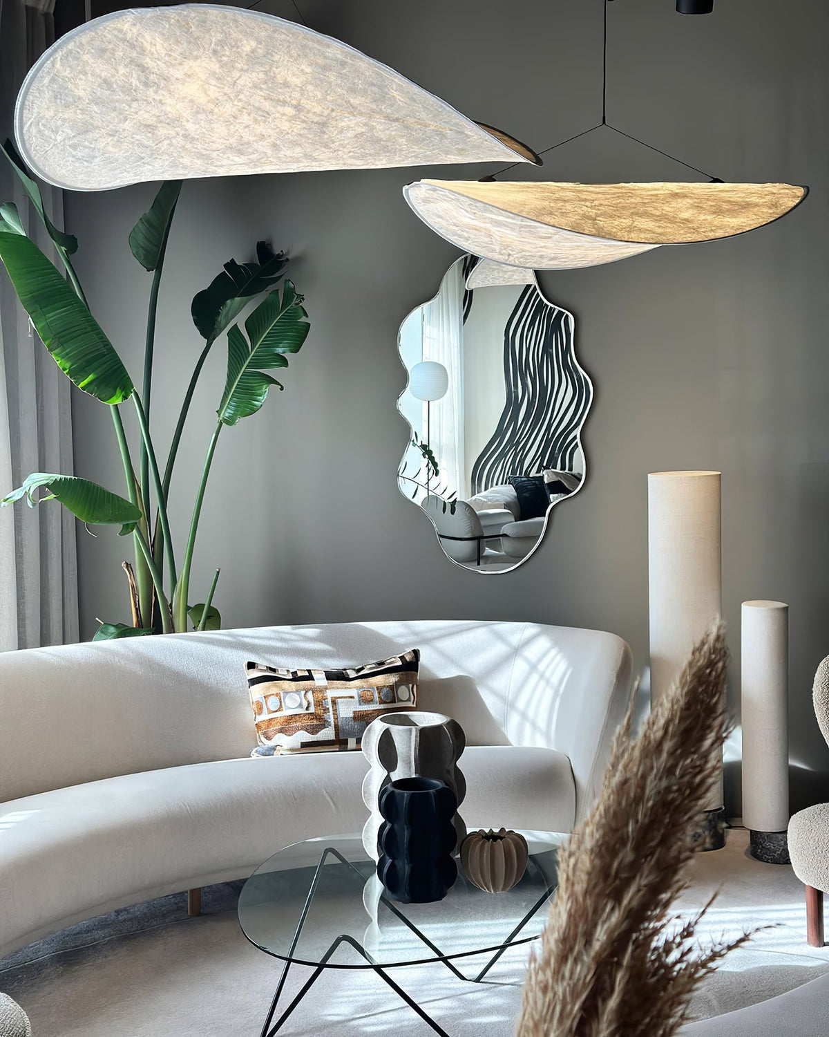 Twist Pendant Contemporary Swag Light