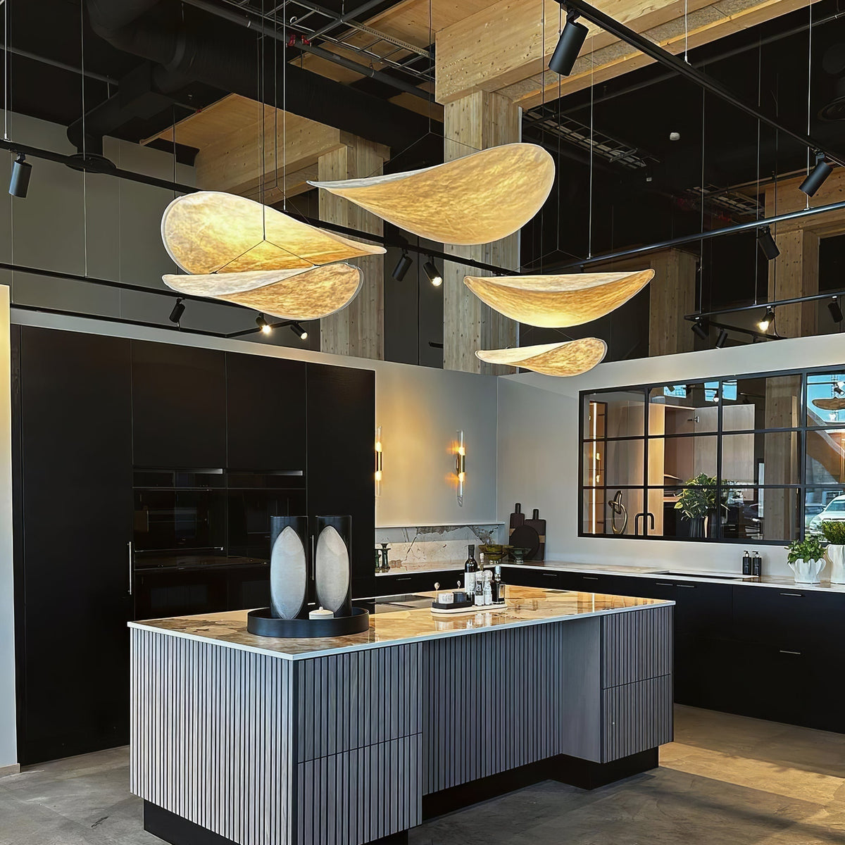 Twist Pendant Contemporary Swag Light