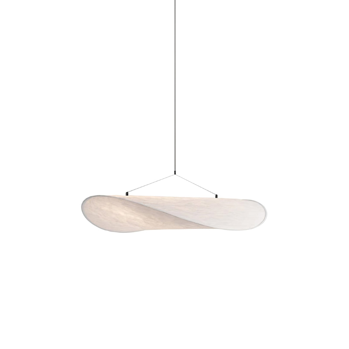 Luminette Minimalist Silk Pendant Light