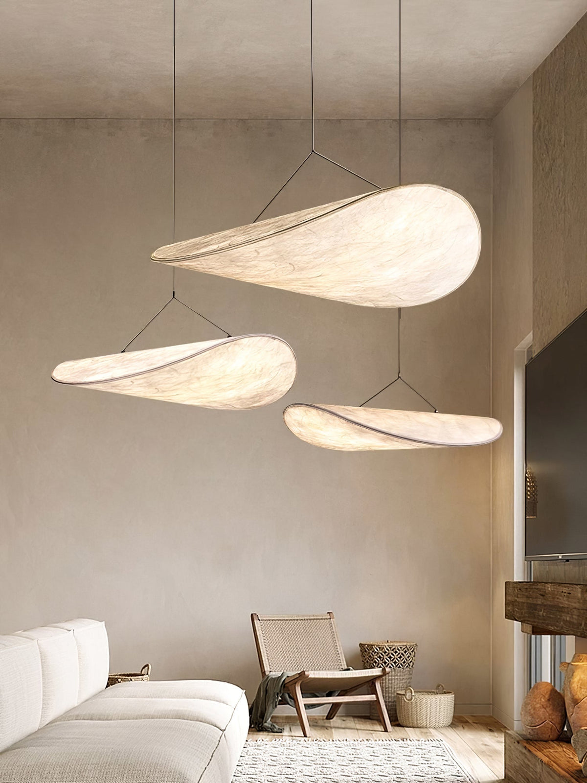 Twist Pendant Contemporary Swag Light