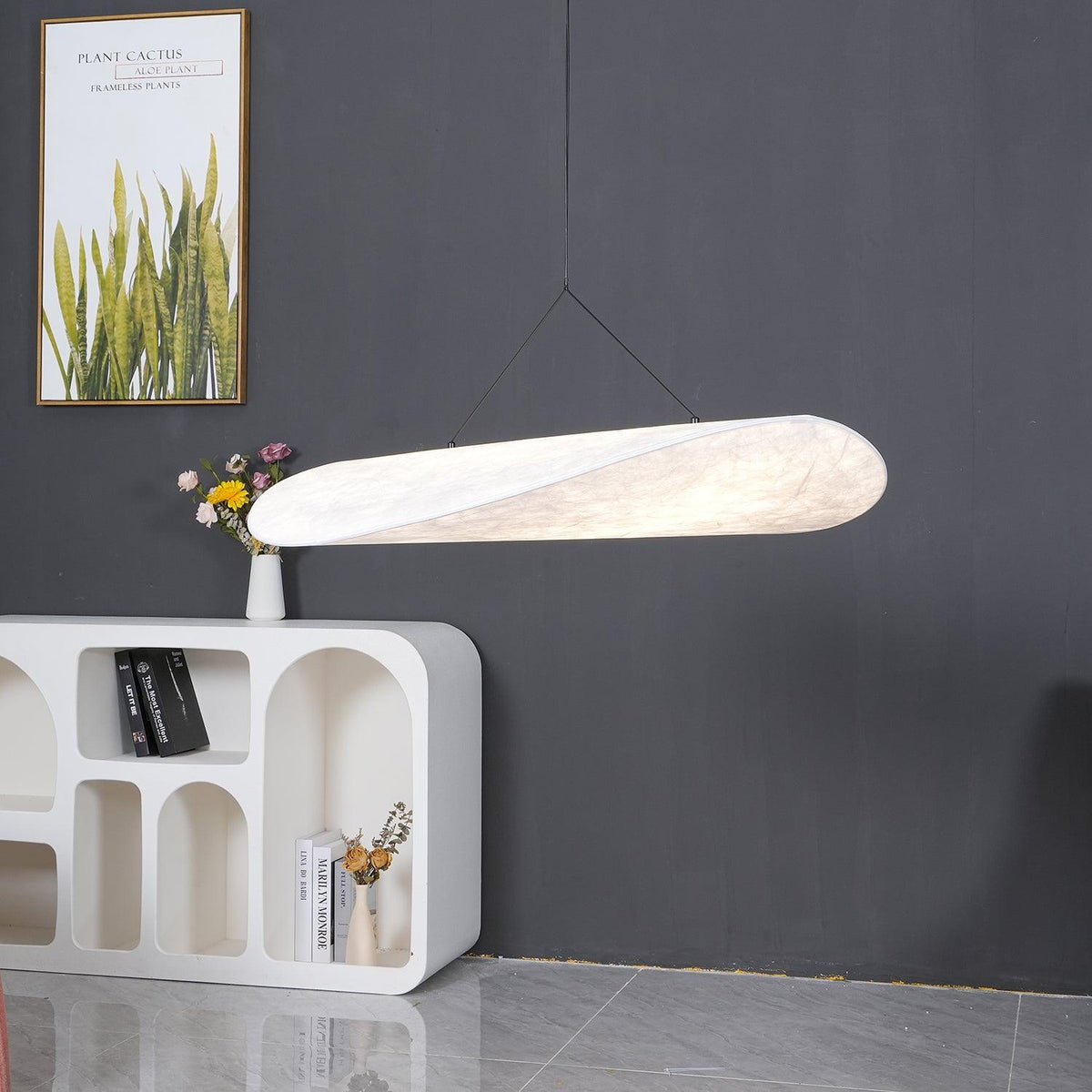 Twist Pendant Contemporary Swag Light