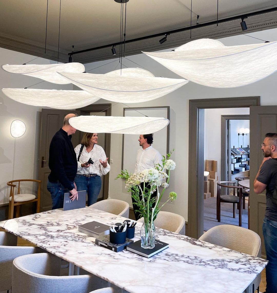Twist Pendant Contemporary Swag Light