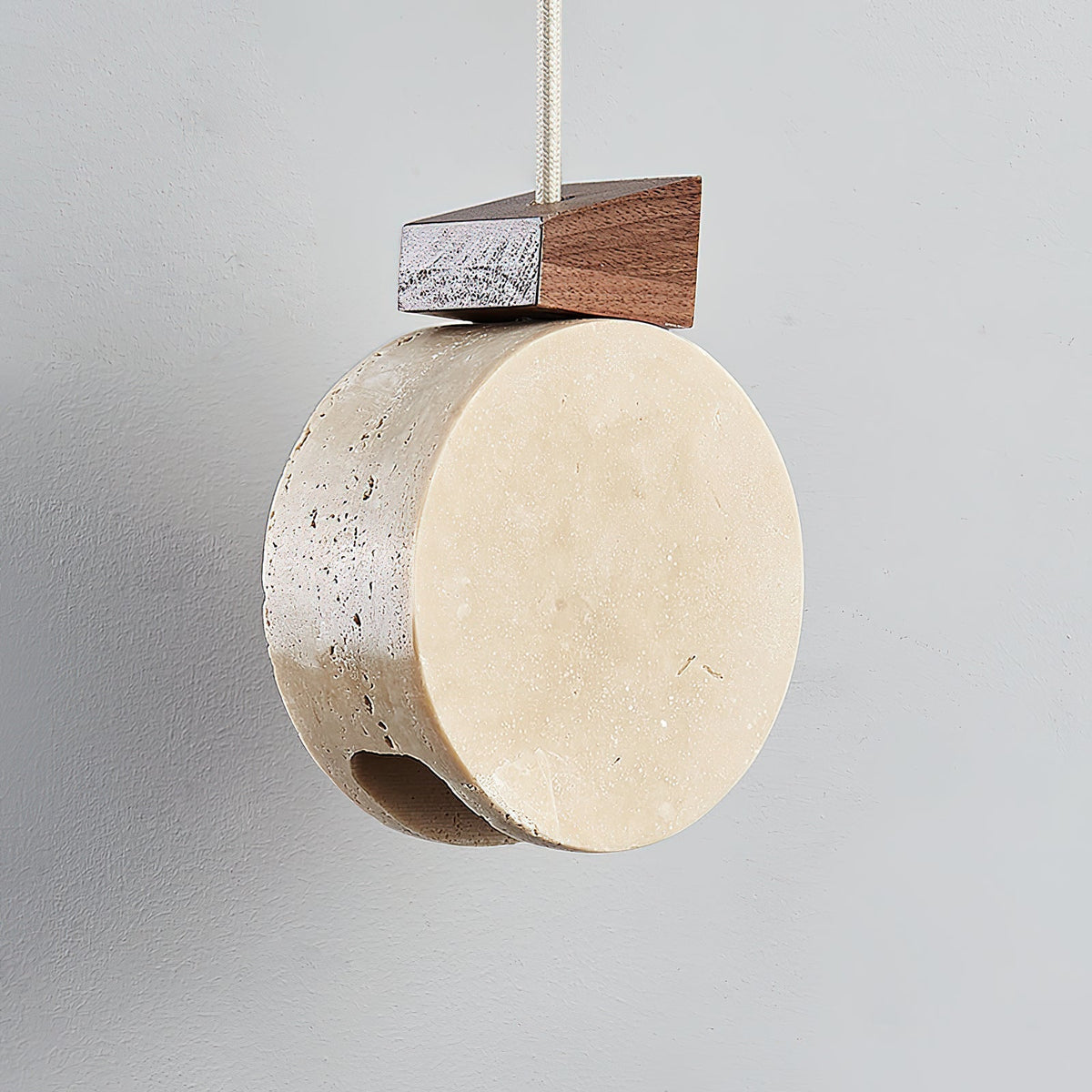 Tavaielle Pendant Light Geometry Travertine