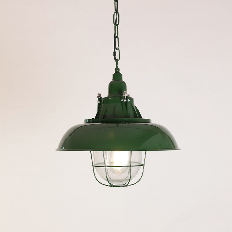 Vemiryra Vintage Industrial Green Pendant Light