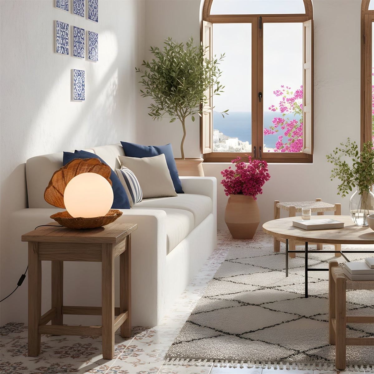 Rivuella Seashell Table Lamp