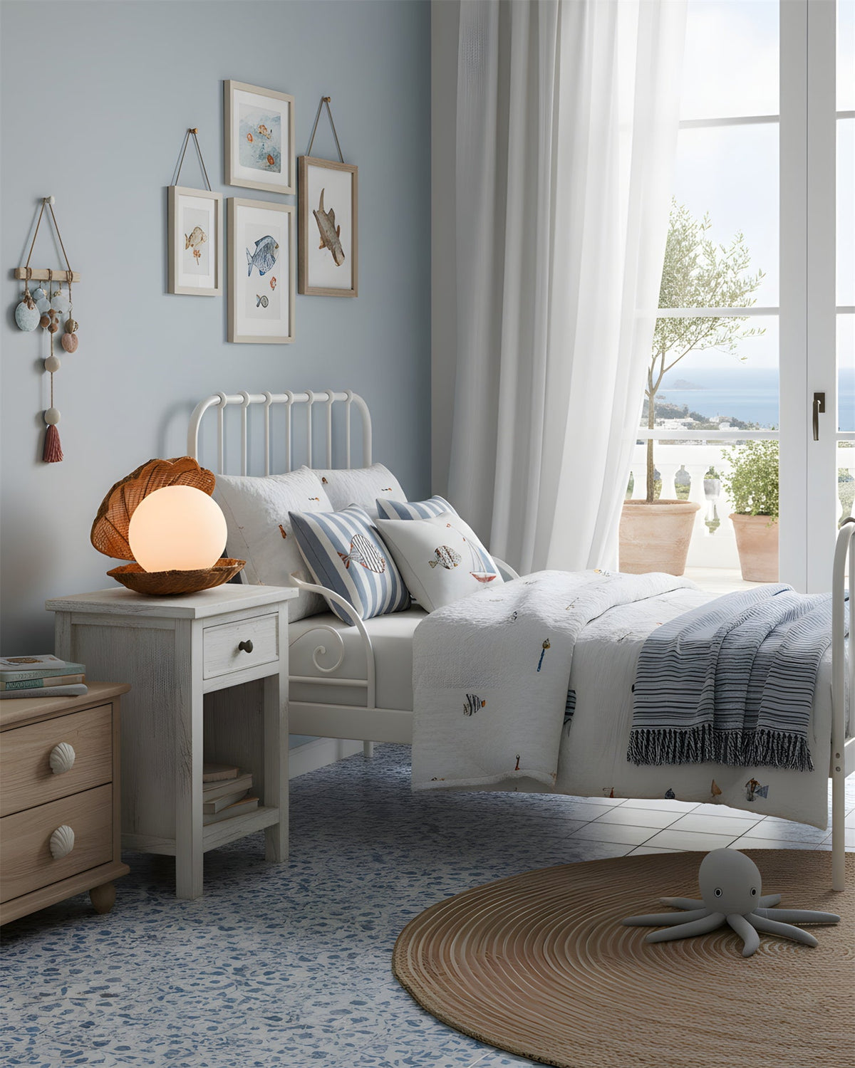 Rivuella Seashell Table Lamp
