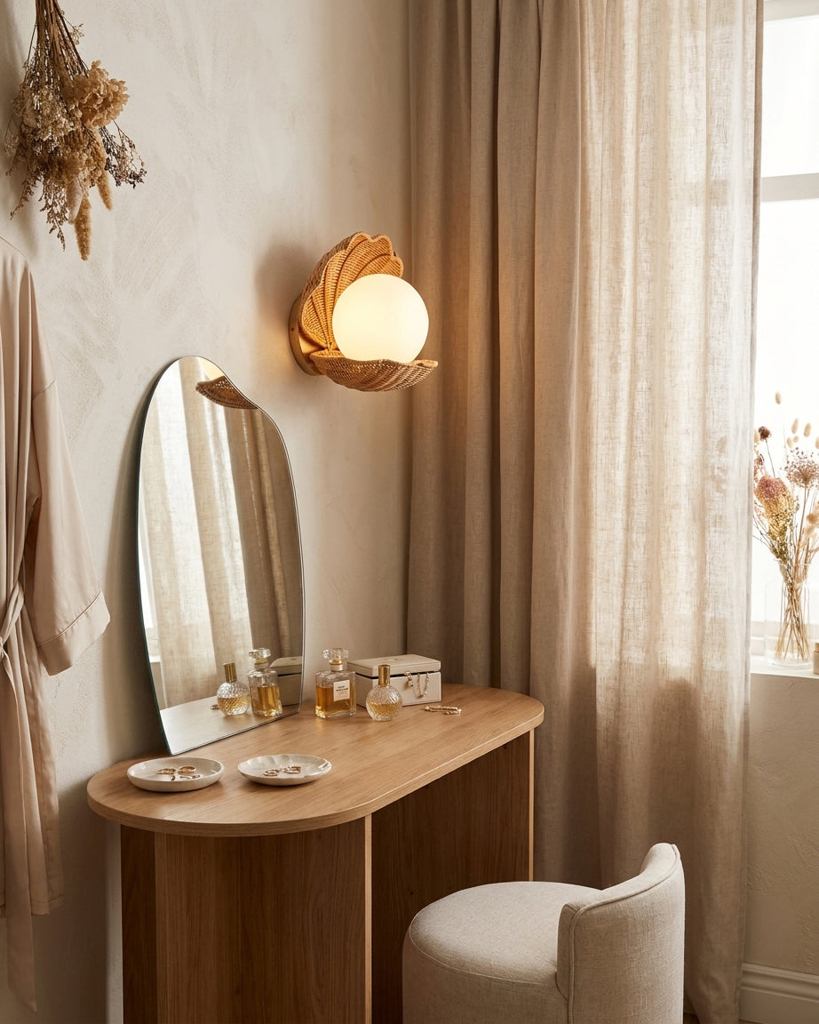 Oreleelia Seashell Wall Sconce