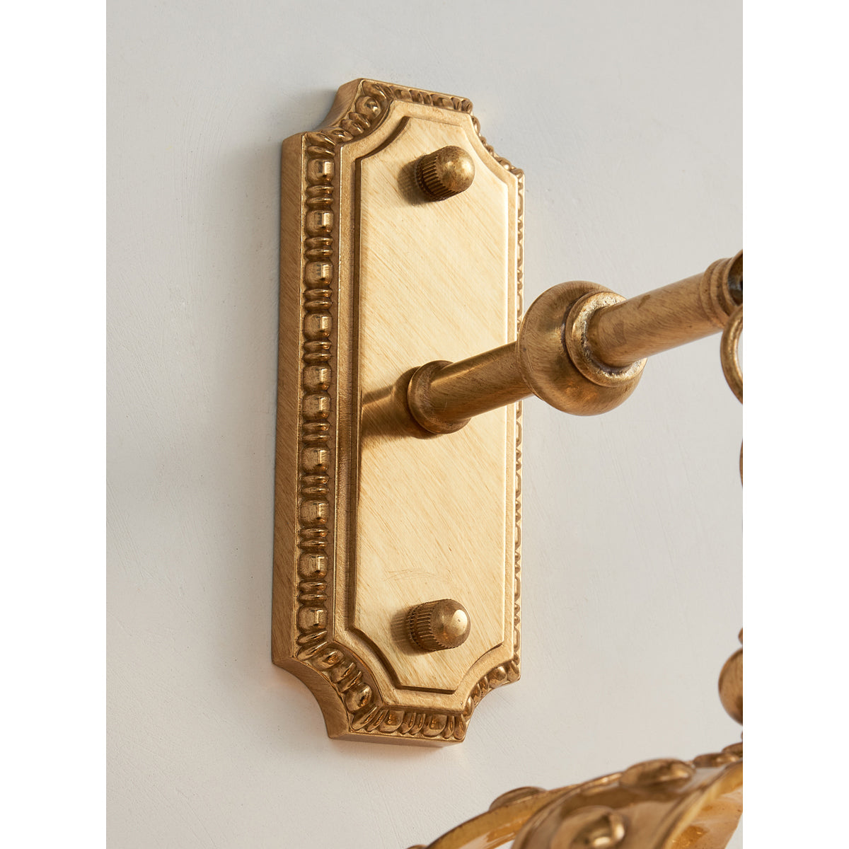 Timon Brass Crown Wall Lamp