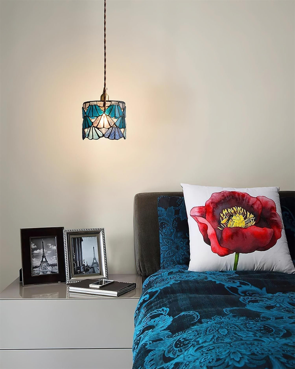 Lioraen Tiffany Pendant Light Classic Design