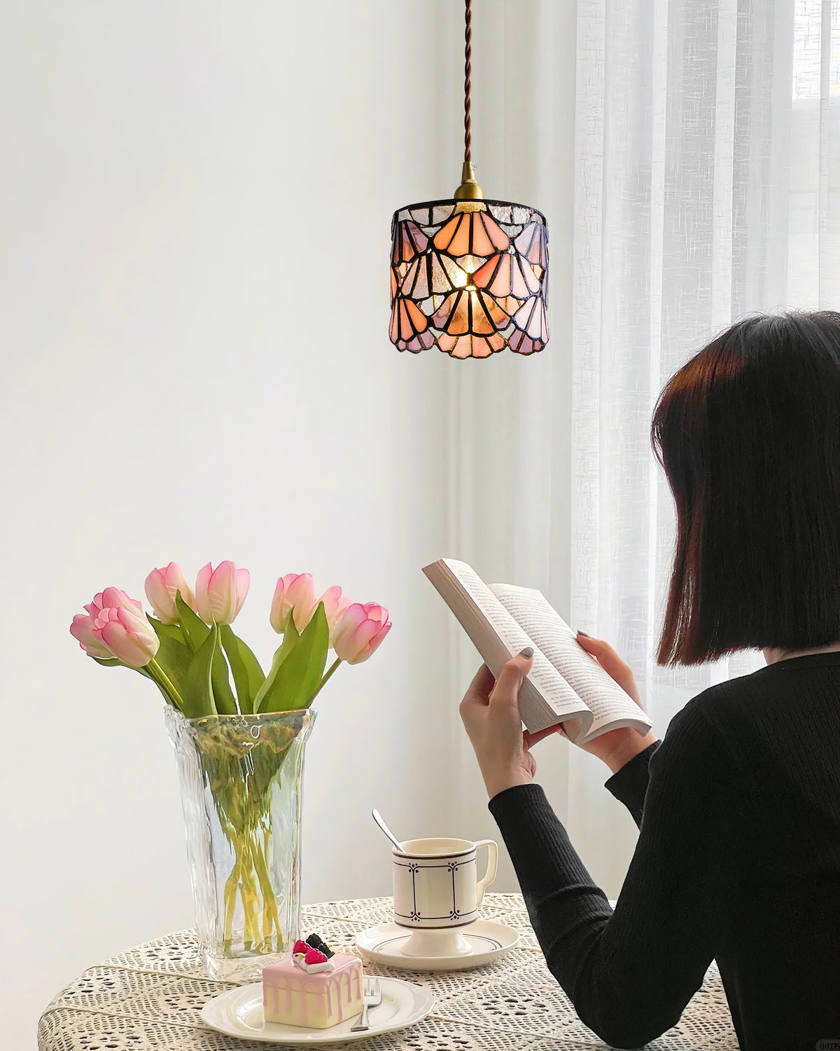 Lioraen Tiffany Pendant Light Classic Design