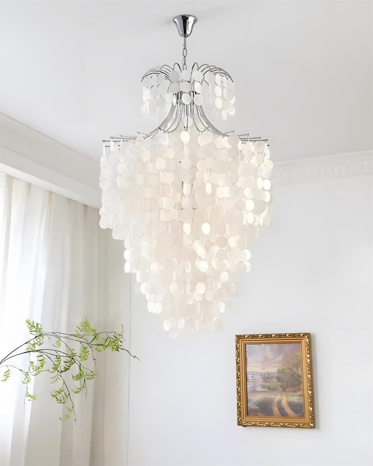 Coralian Shell Chandelier
