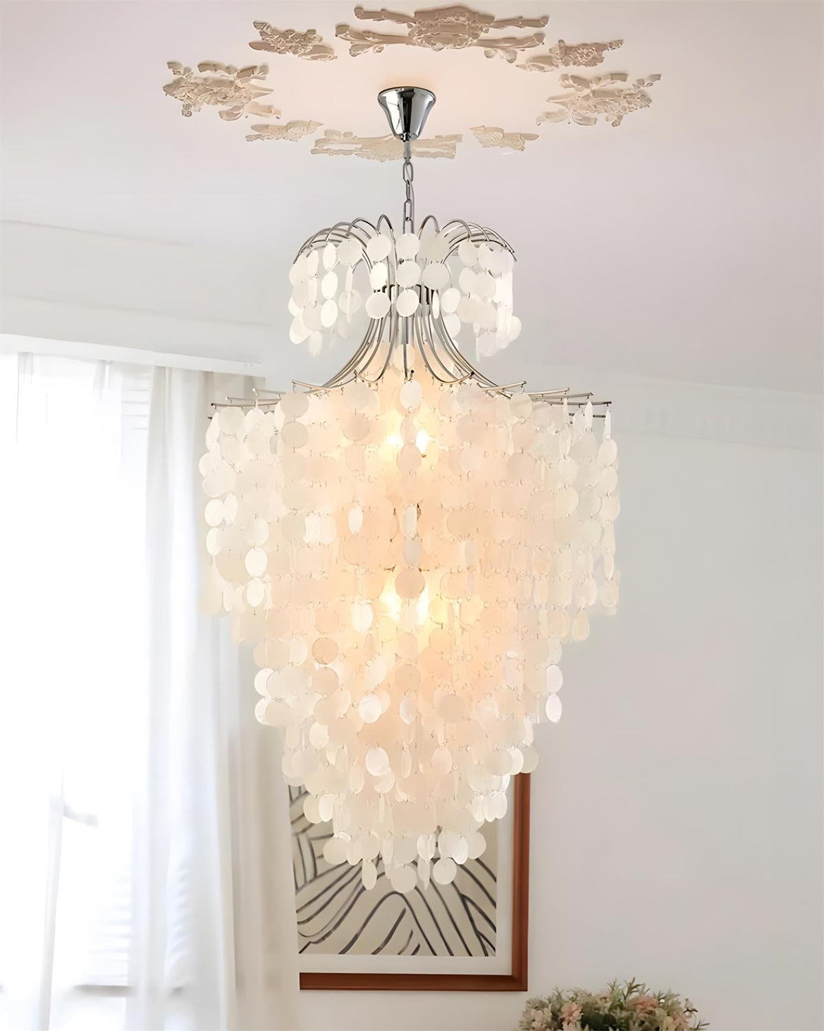 Coralian Shell Chandelier
