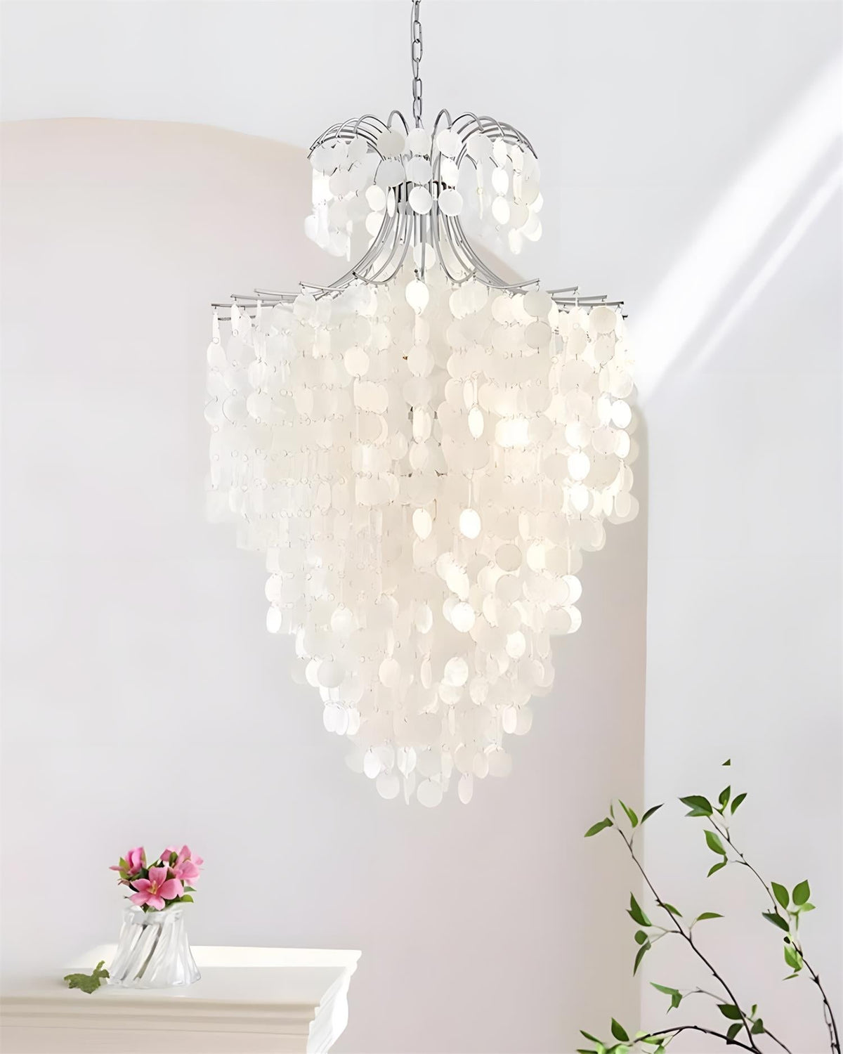 Coralian Shell Chandelier