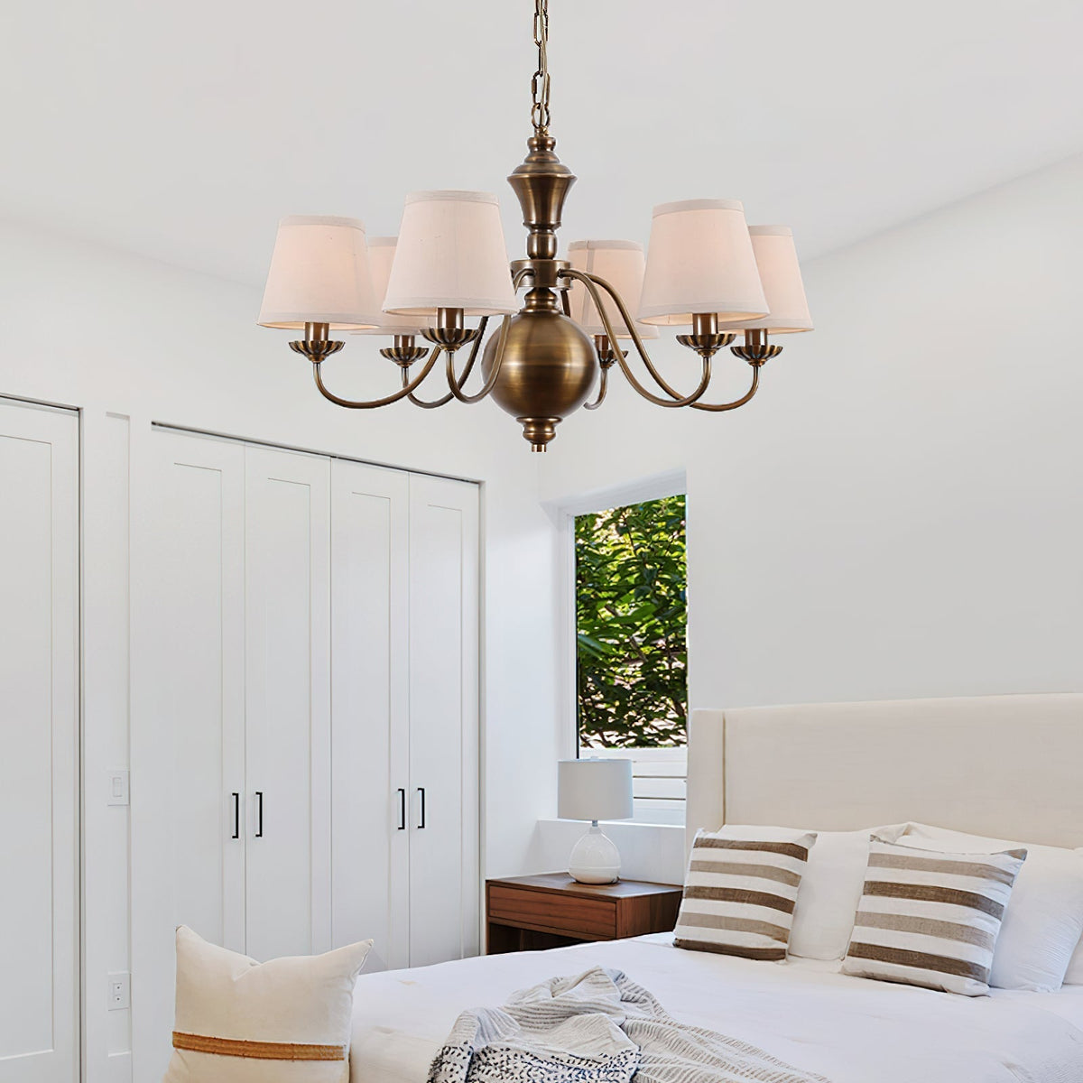 Tofty Postmodern Luxury Fabric Chandelier