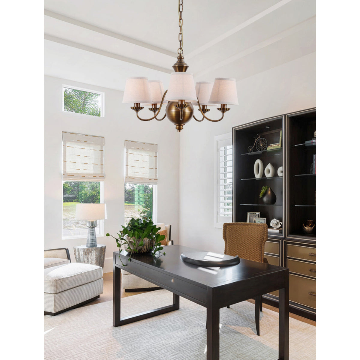 Tofty Postmodern Luxury Fabric Chandelier