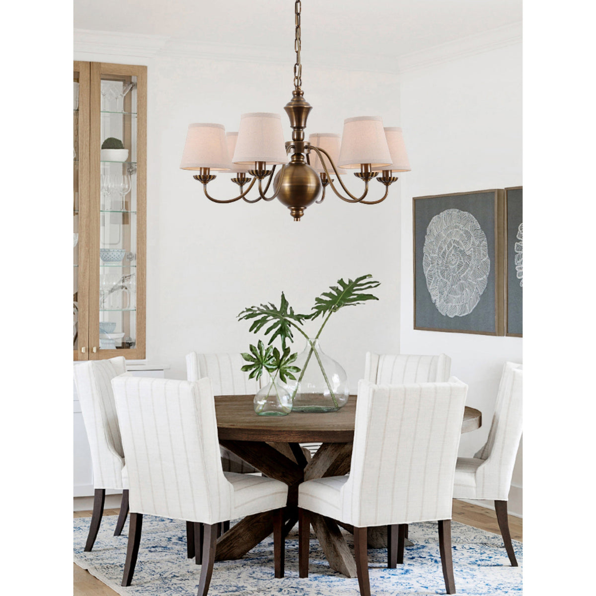 Tofty Postmodern Luxury Fabric Chandelier