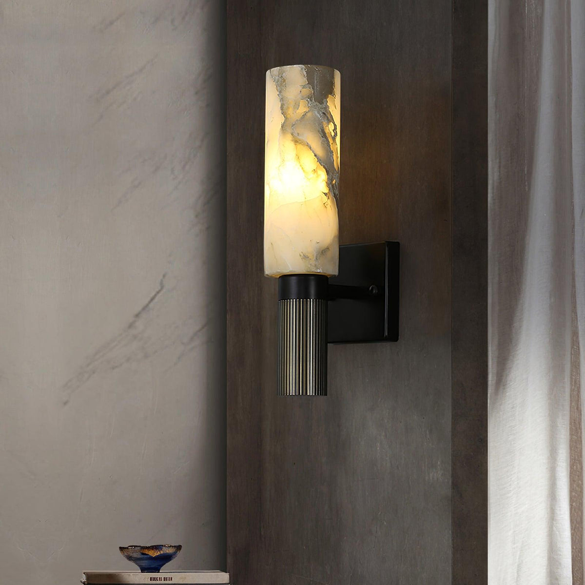 Aveninette Alabaster Wall Light