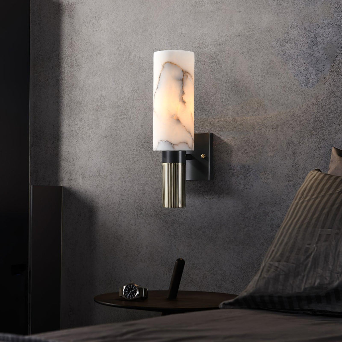 Aveninette Alabaster Wall Light