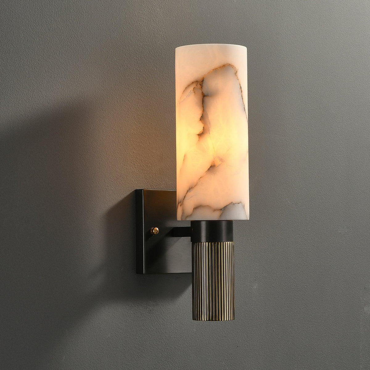 Aveninette Alabaster Wall Light