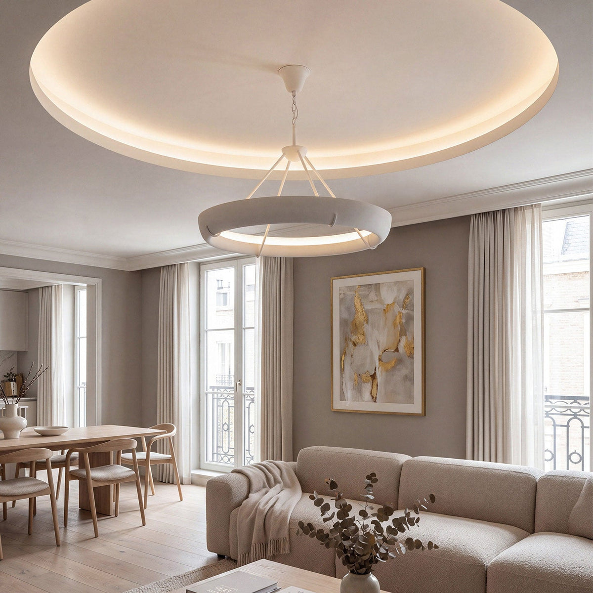 Yelhurst Composite Ring Chandelier