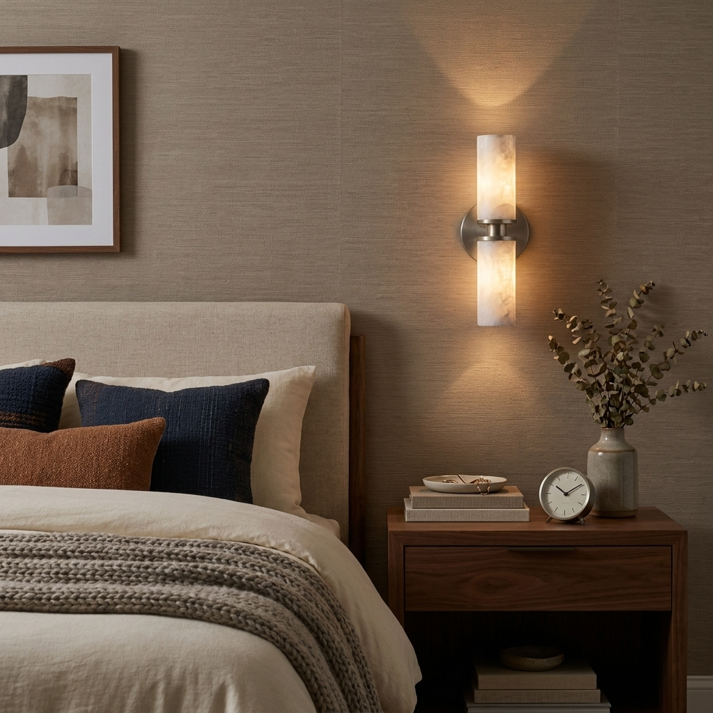 Everstone Alabaster Wall Sconce