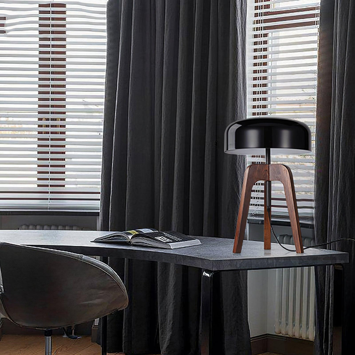 Towa Wood Table Lamp