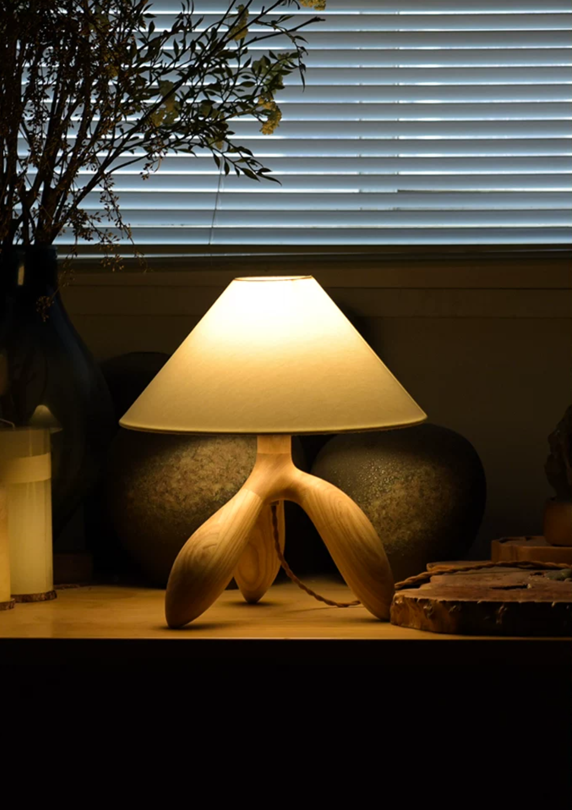 Vardencombe Wood Table Lamp