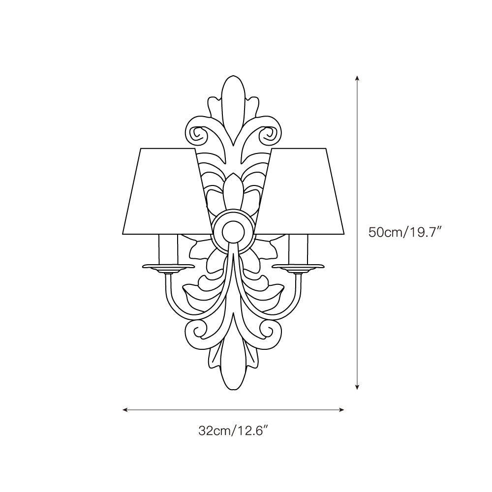 Vadora Postmodern Luxury Sconce Wall Lamp