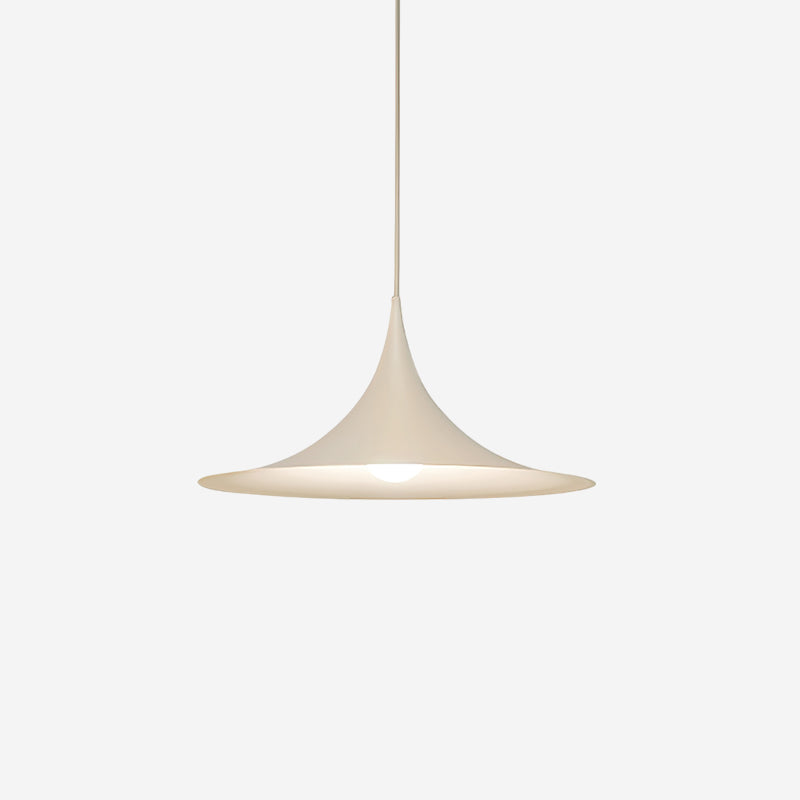 Viro Pendant Lamp Slim Neck and Wide Flare Contemporary Dining