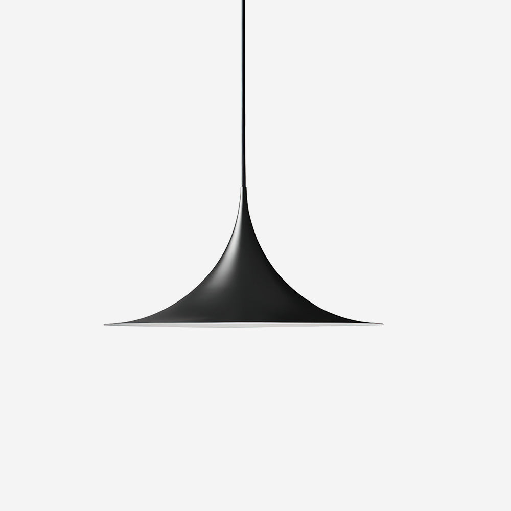 Viro Pendant Lamp Slim Neck and Wide Flare Contemporary Dining