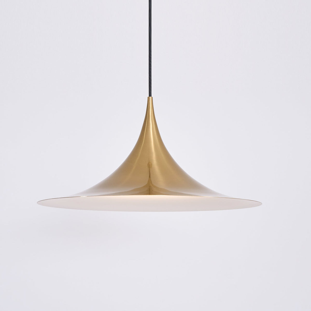 Viro Pendant Lamp Slim Neck and Wide Flare Contemporary Dining