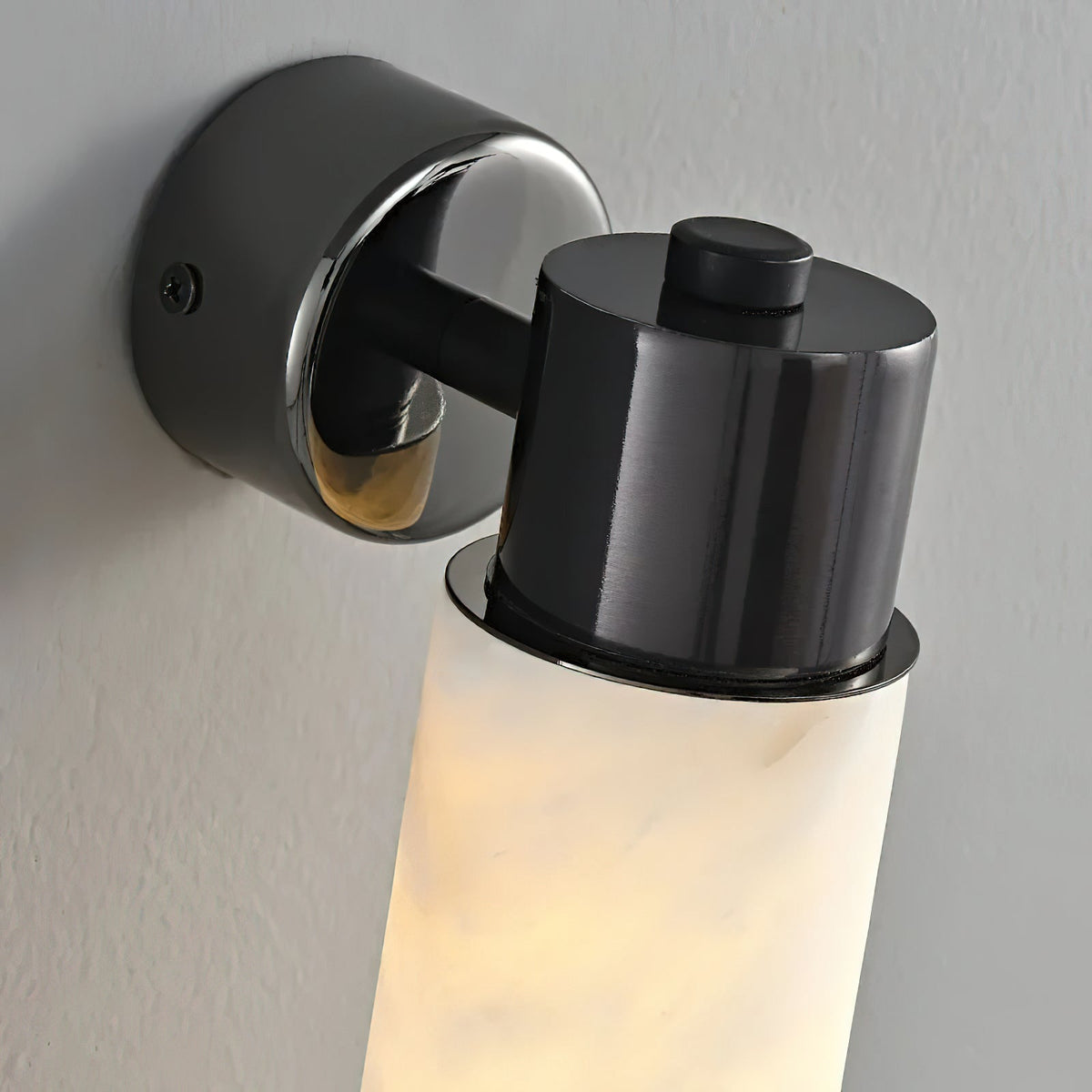 Alraei Tube Alabaster Wall Lamp