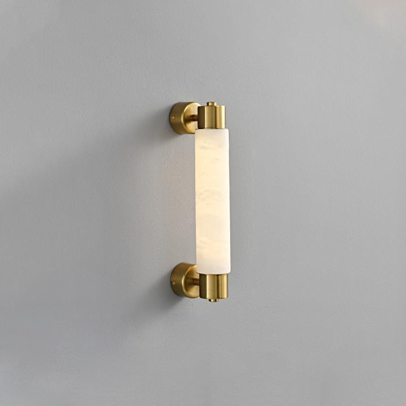 Alraei Tube Alabaster Wall Lamp