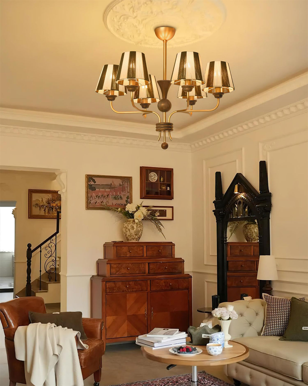 Viraaaine Stripe Chandelier