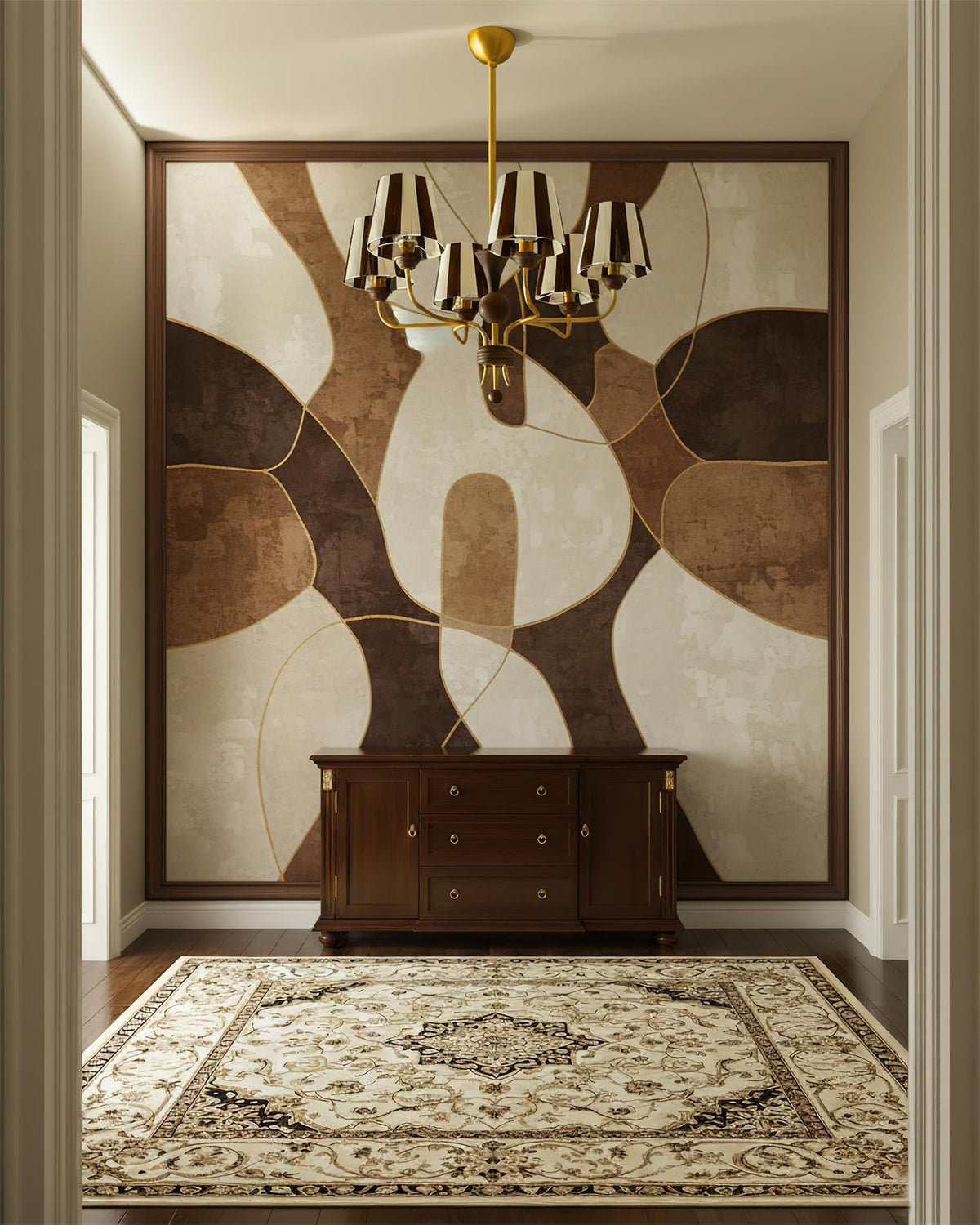 Viraaaine Stripe Chandelier