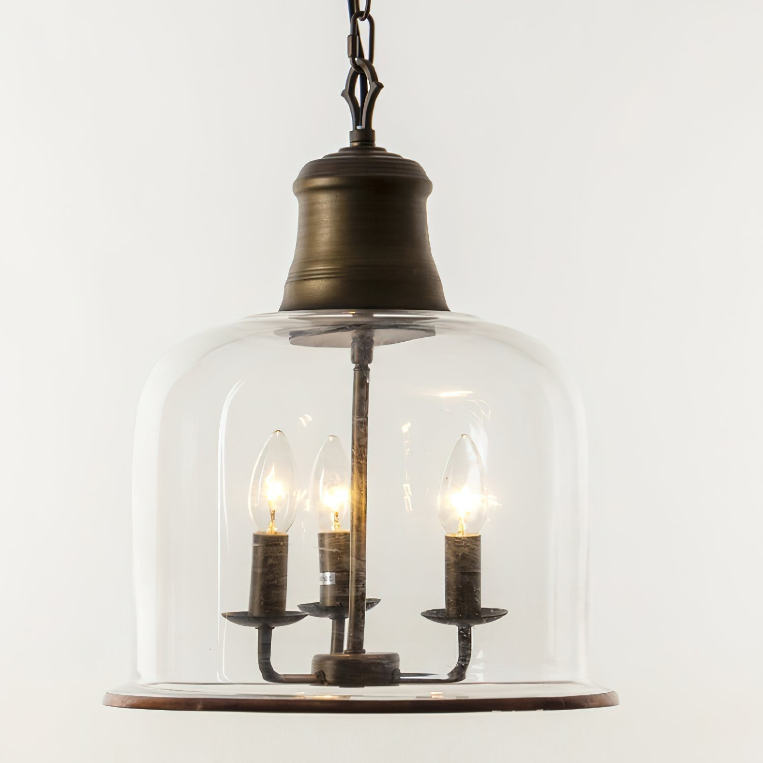 Sysolion Vintage Elegance Glass Pendant Lamp