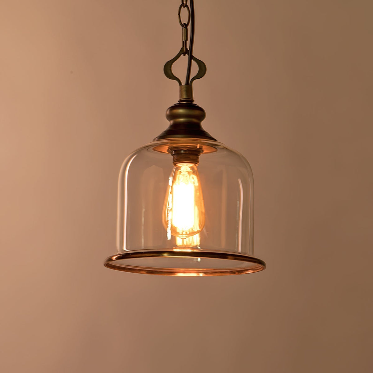 Celaniella Vintage Elegance Glass Pendant Lamp
