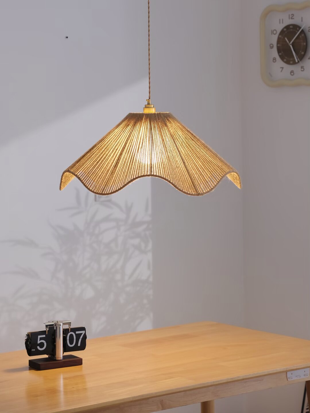 Glencombe Hemp Rope Pendant Lamp