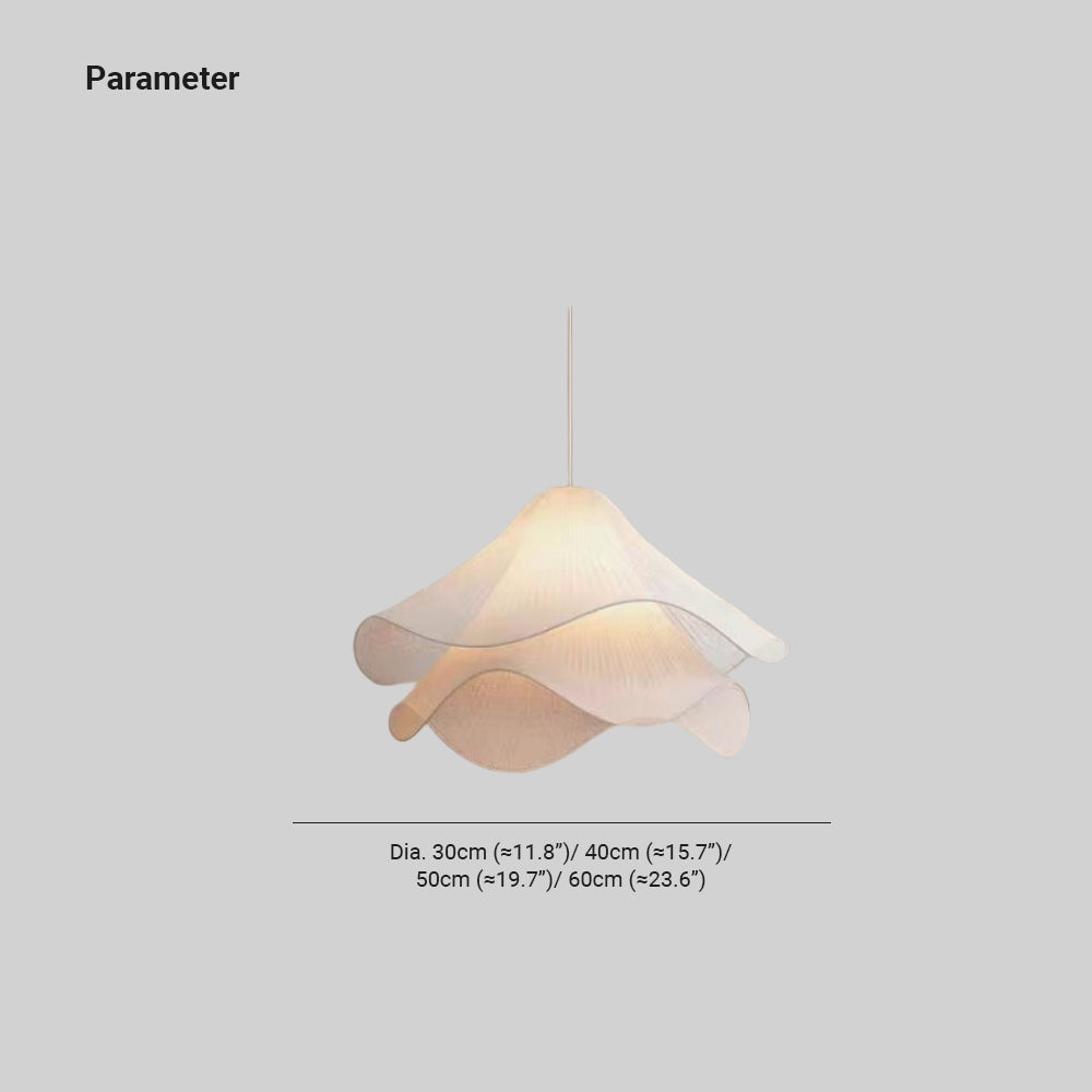 Wogesem Modern Art Deco Bloom Flower Pendant Light