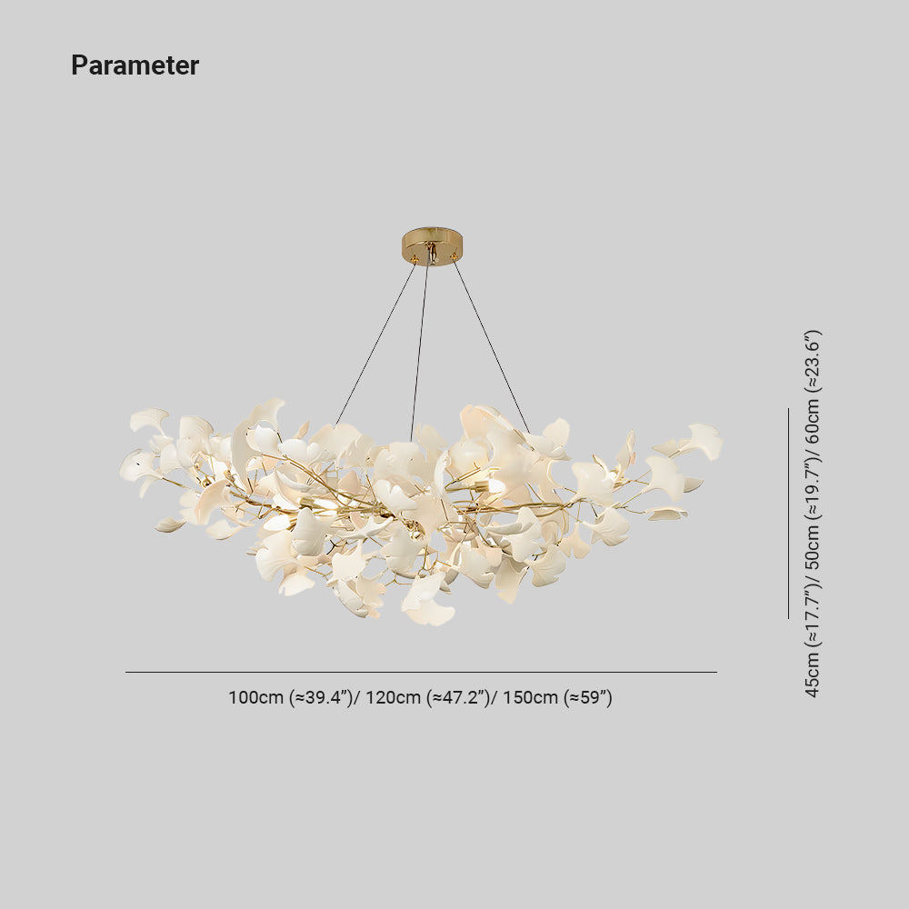 Fipomod Luxury Chandelier Ceramics Living Room U arc shape