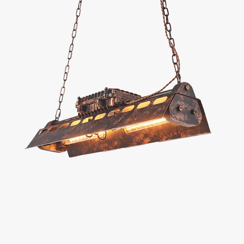 Rikelor Chandelier Industrial Steampunk