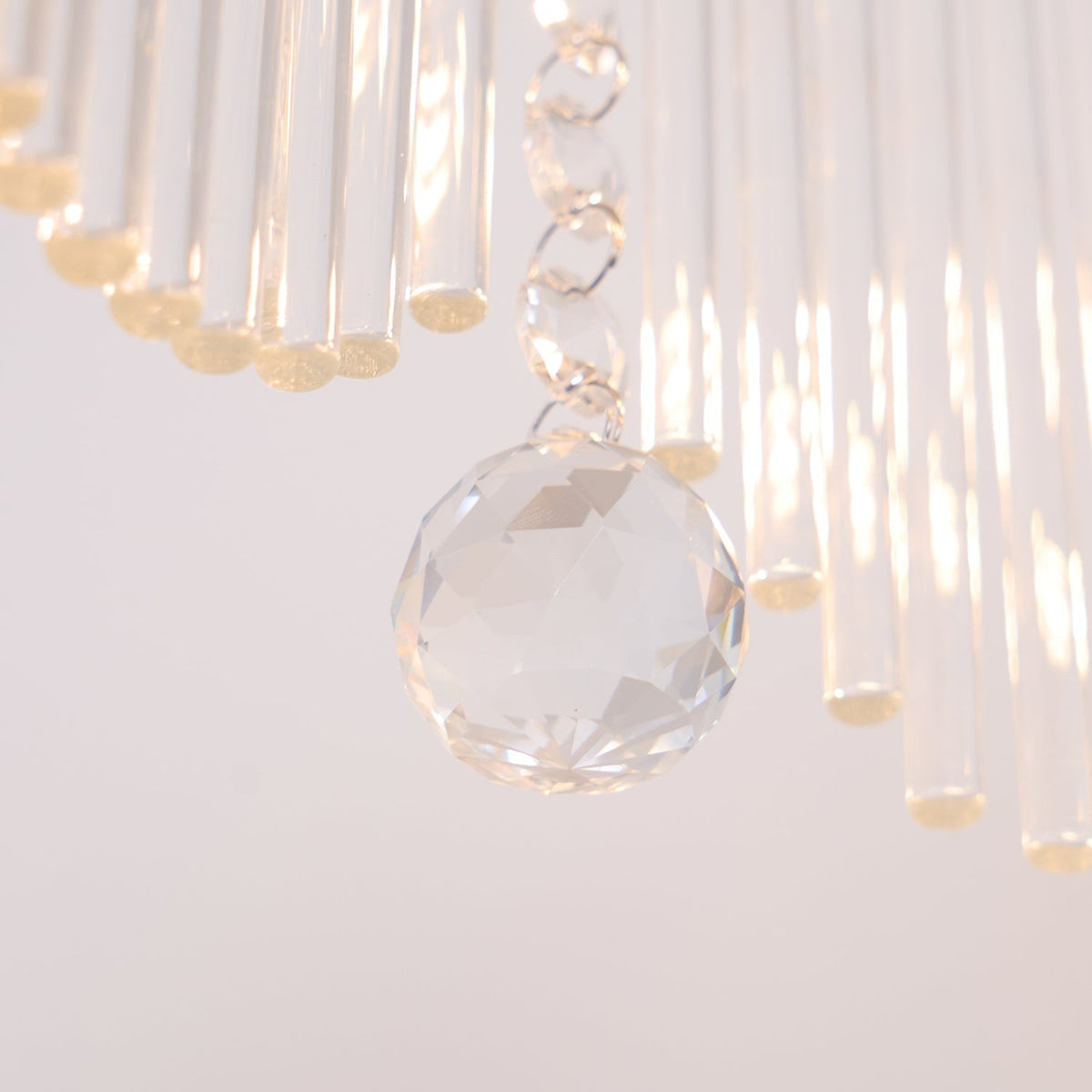 Higuvil Chandeliers Luxurious Glass Farmhouse
