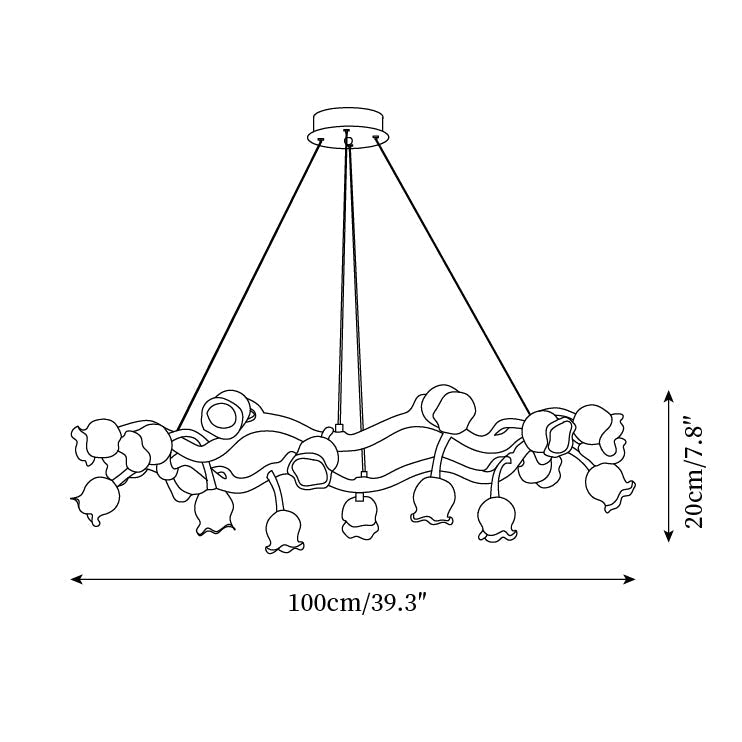 Rivivena Chandelier