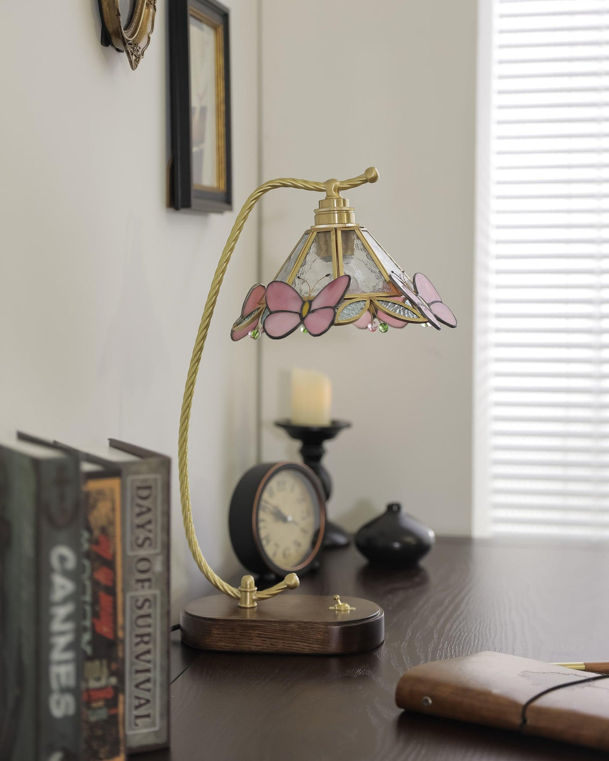 Elaaiella Butterfly Table Lamp