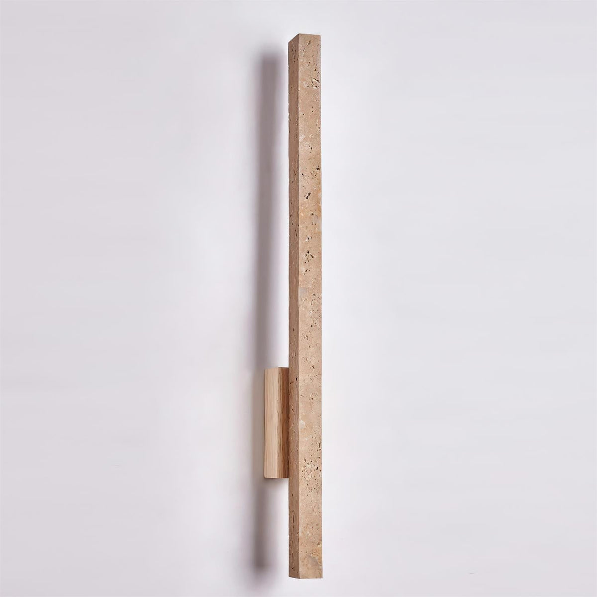 Corvella Wall Lamp Slim Linear Travertine Minimalist
