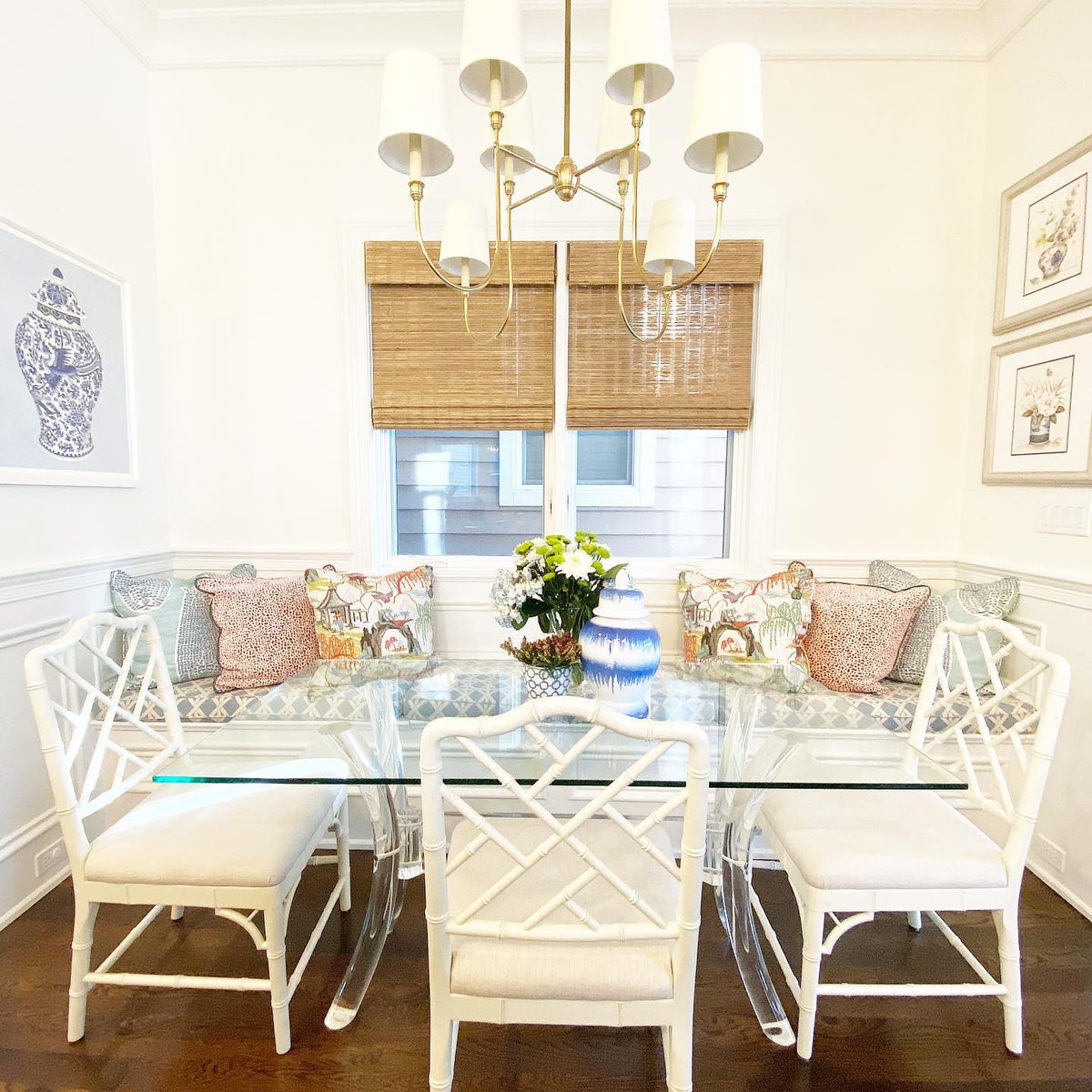 Jitanus Chandelier Luxury Brass Fabric