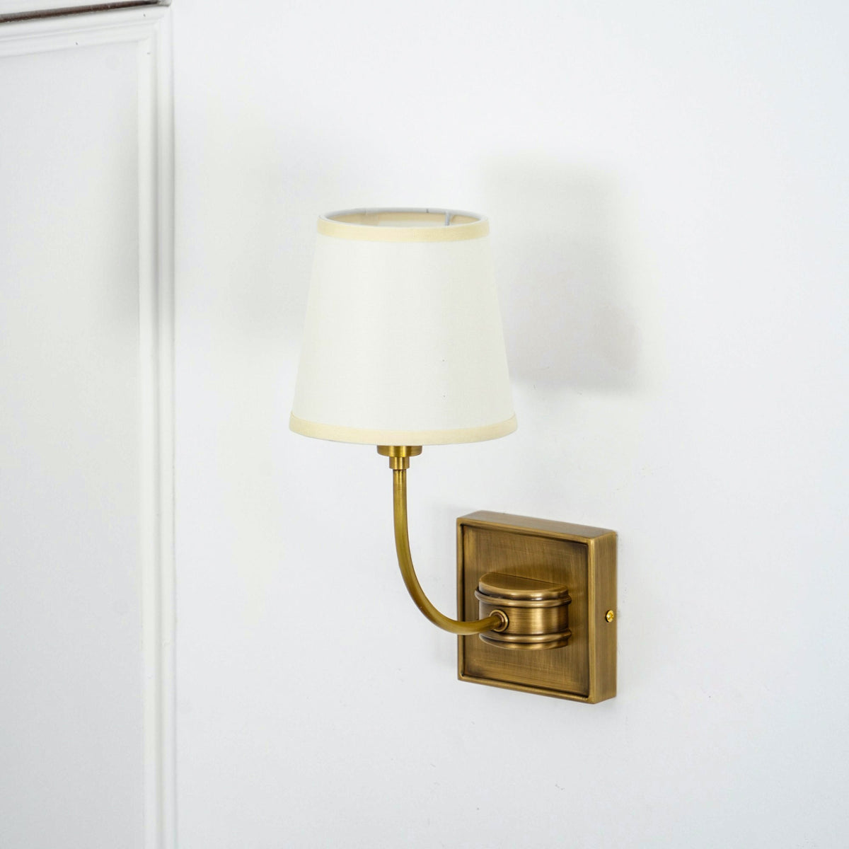 Pegedut Wall Lamp Black Bronze Fabric