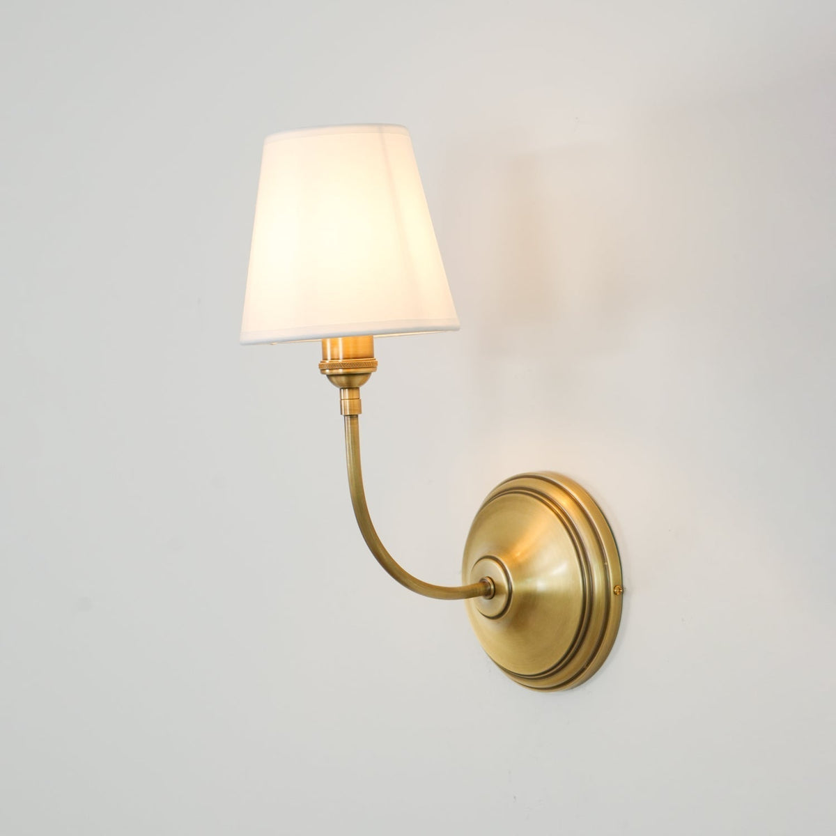 Pegedut Wall Lamp Black Bronze Fabric