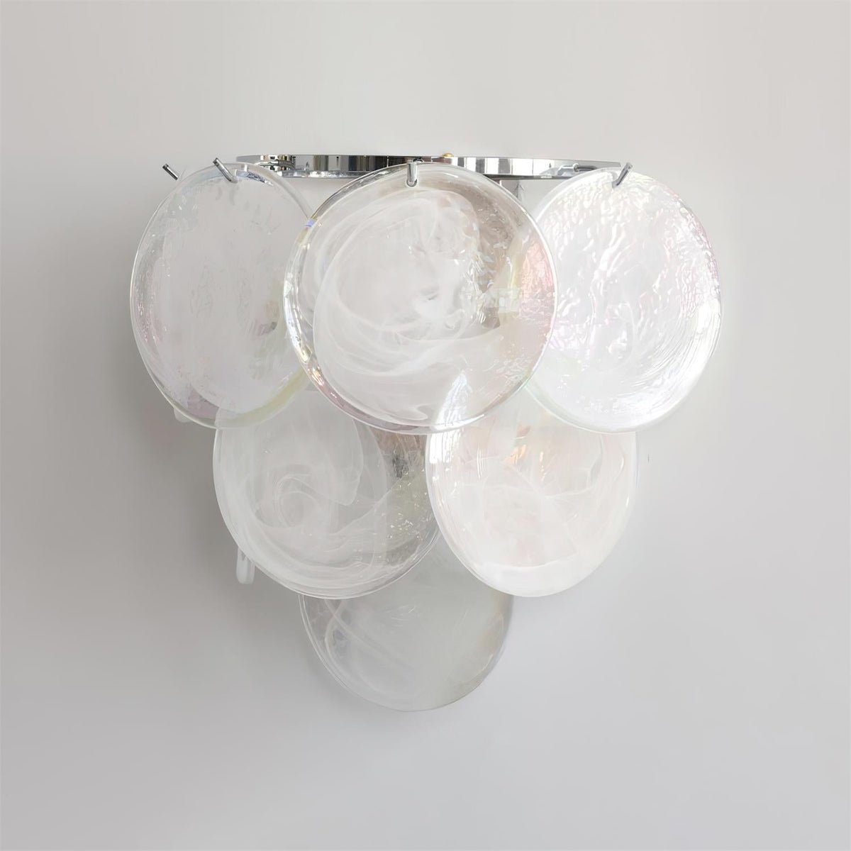 Elisa Wall Lamp Multicolor Art Glass Sconce