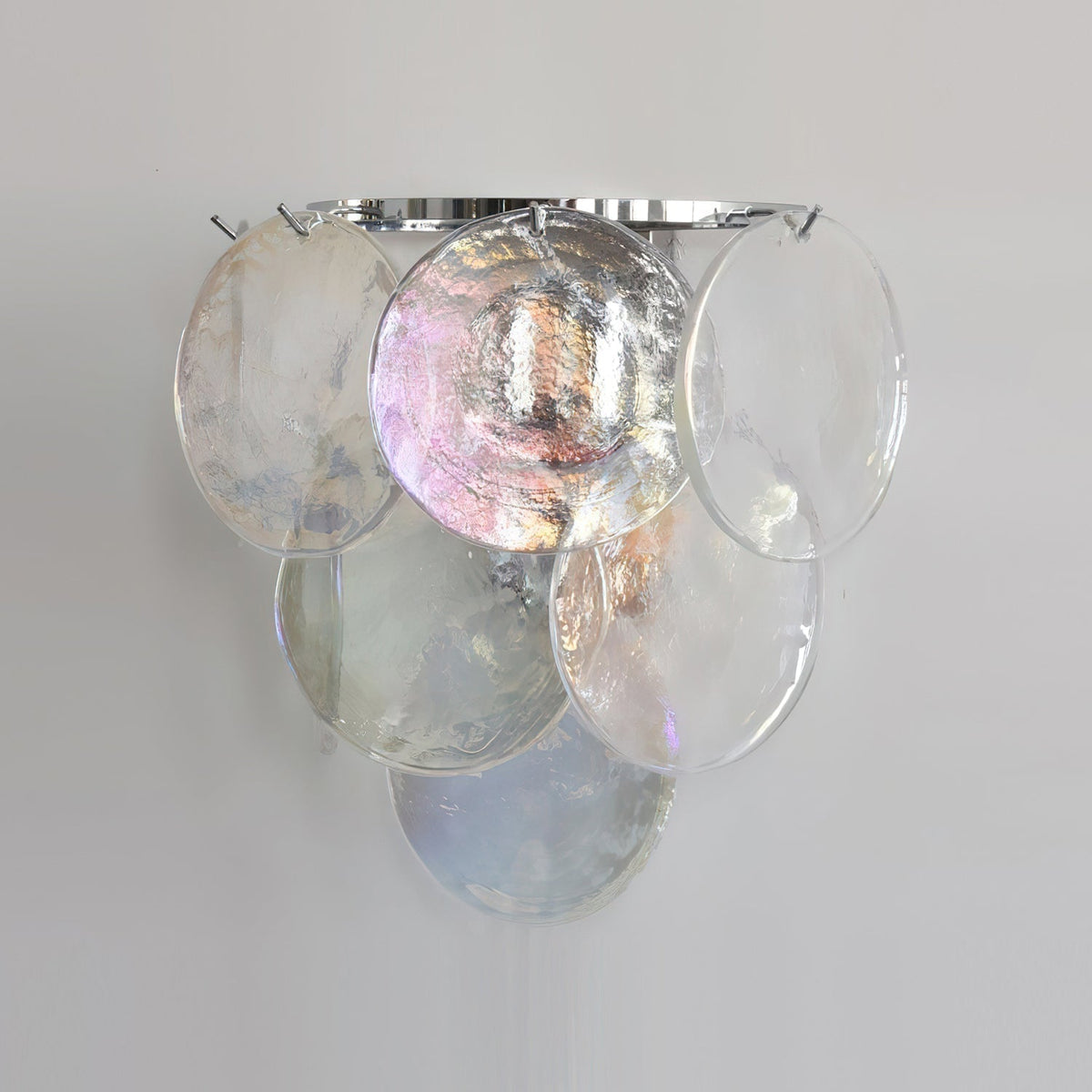 Elisa Wall Lamp Multicolor Art Glass Sconce